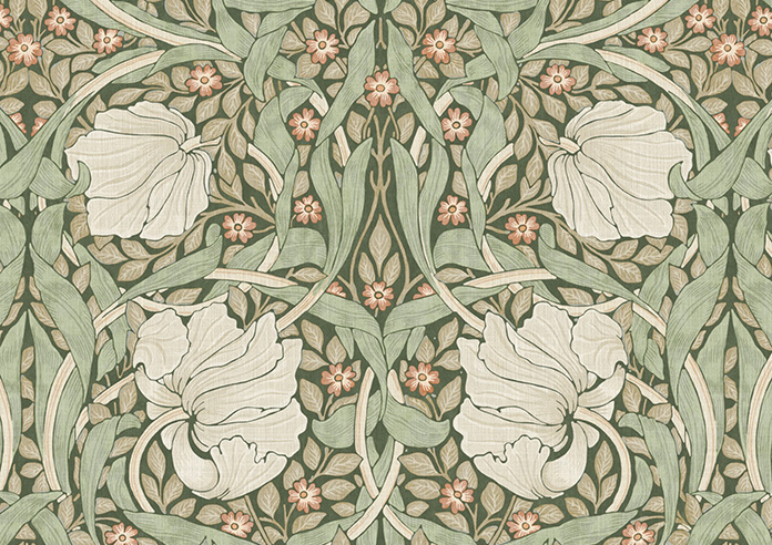 William Morris At Home Pimpernel, Nettle - Made to Measure Curtains - Image 8